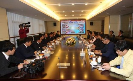 棗莊礦業集團來公司參觀交流